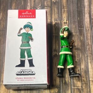 5for$10 Hallmark Anime My Hero Academia Izuku Midoriya Christmas Ornament 2023